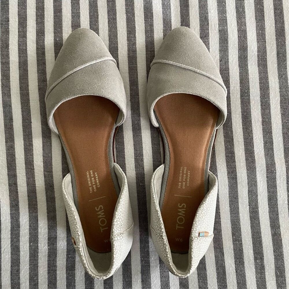 Tom’s Jutti D’orsay Flats Size 6